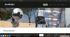 Desktop Screenshot of divetis.es